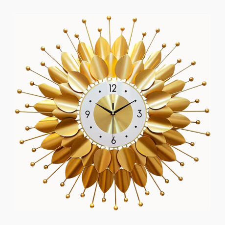 Reloj De Pared Sol Dorado Reloj De Pared Sol Dorado