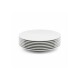 Set x6 Plato para postre 18cm Opalina BLANCO