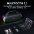 Parlante Bluetooth Portátil Mifa Inalámbrico IP67 60W Wildbox Color Negro