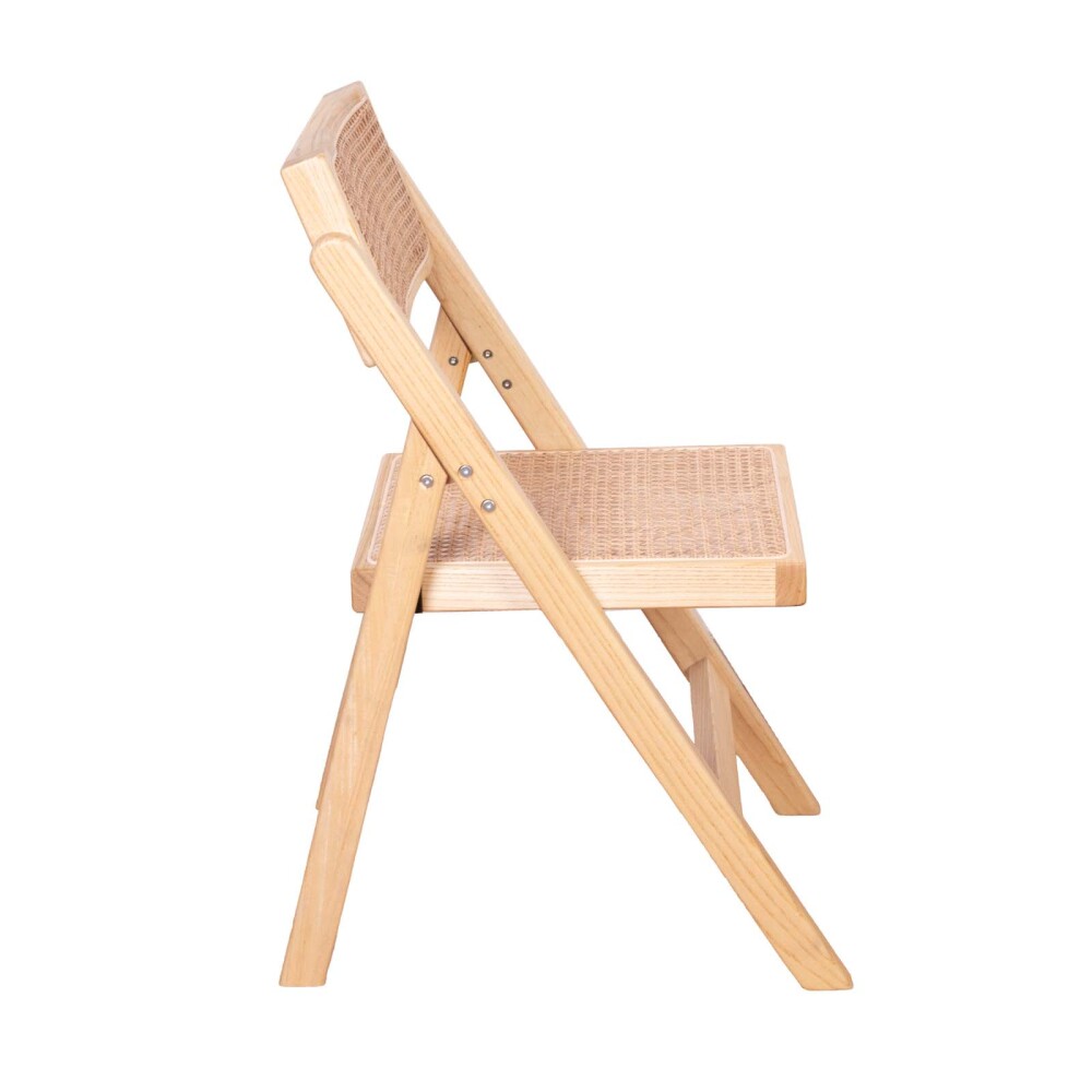 SILLA DE COMEDOR RATTAN-Y-MADERA NATURAL-BEIGE TIANA