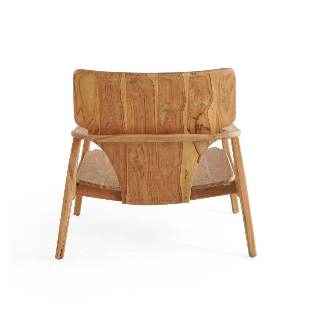 BUTACA 1 CUERPO TECA NATURAL-BEIGE BASILEA NATURAL