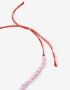 Collares Largos Color Collar Largo Cubitos Glass - Rosa Claro