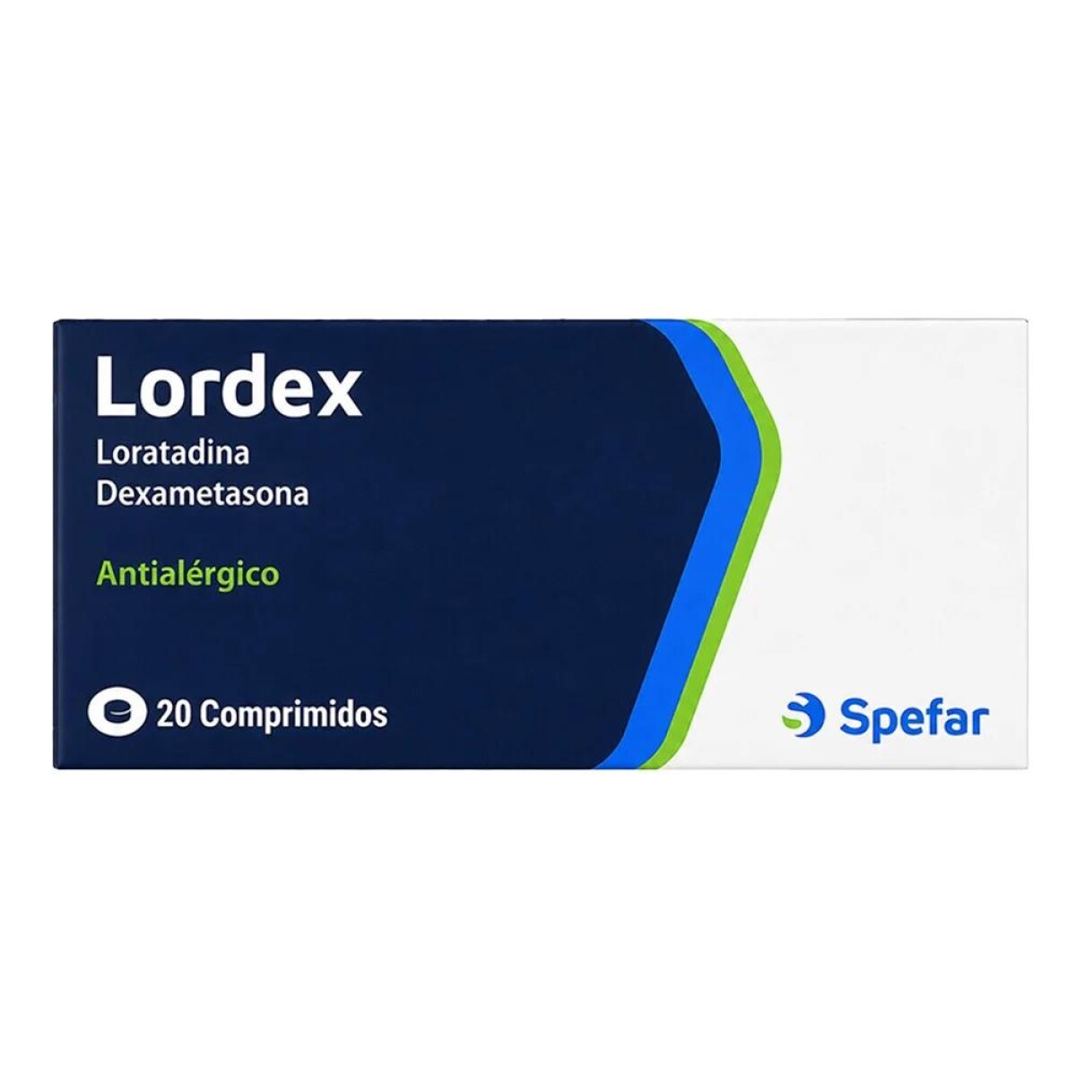 Lordex 20 Comprimidos - Spefar 