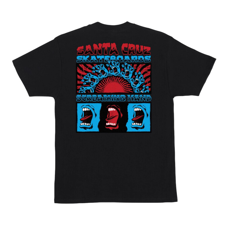 Remera Santa Cruz Scream Connect - Negro Remera Santa Cruz Scream Connect - Negro