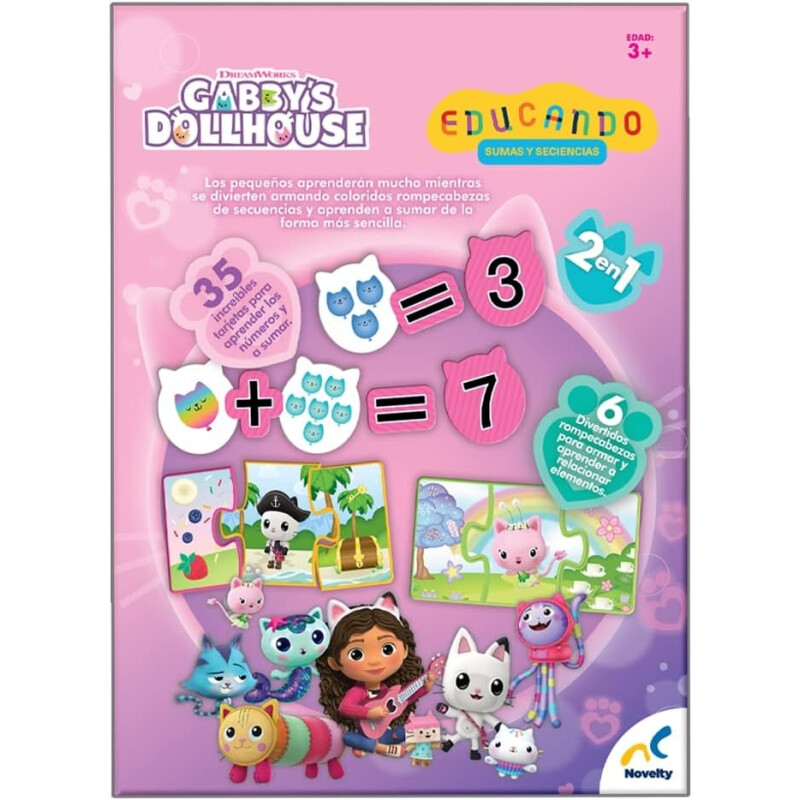 EDUCANDO: SUMAS Y SECUENCIAS GABBYS DOLLHOUS EDUCANDO: SUMAS Y SECUENCIAS GABBYS DOLLHOUS