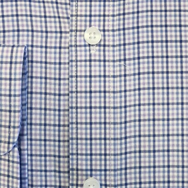 Camisa a Cuadros Lila