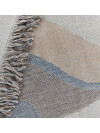 Manta throw LOBELIA 130x180 azul/gris Manta throw LOBELIA 130x180 azul/gris