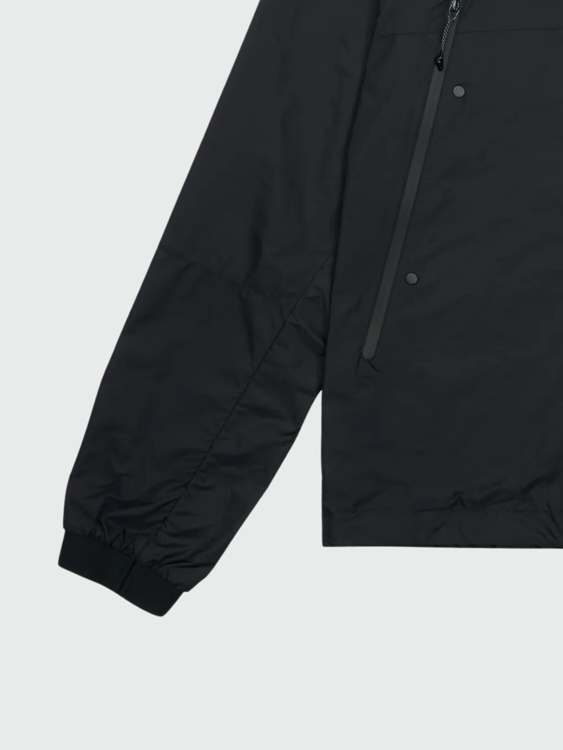 Moncler - Chaqueta con capucha logotipo Junichi Negro
