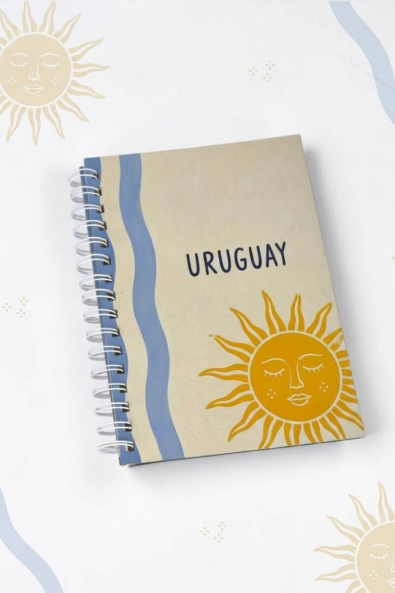 Cuaderno Paperpack A5 - - D7 Uruguay 