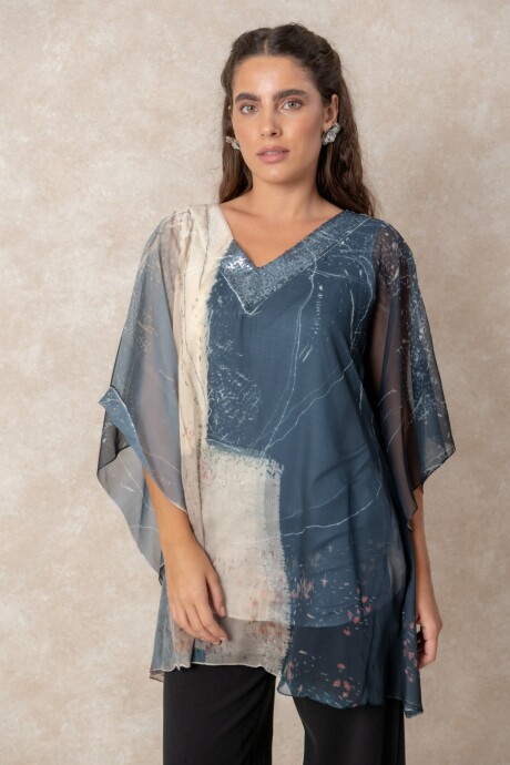 BLUSA YADIRA Gris