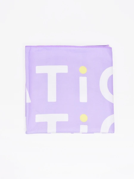 TOALLA PLAYERA MICROFIBRA LILA
