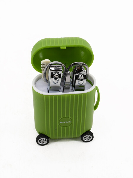 SET VALIJA MANICURA VERDE