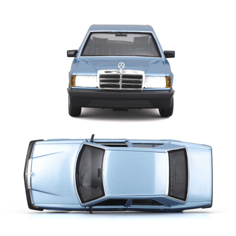Auto de Colección Bburago Escala 1:24 MERCEDES BENZ CELESTE