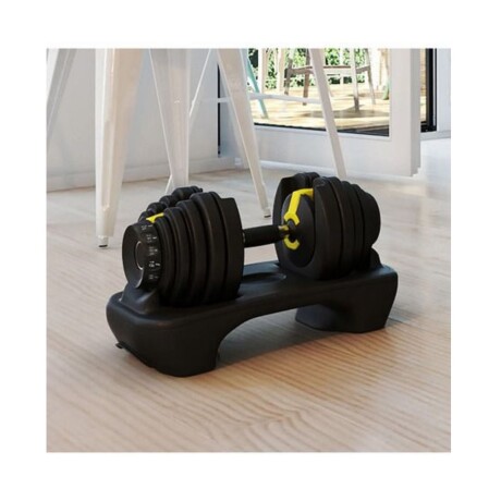 Mancuerna ajustable de 2.5 a 20kg Best Negro