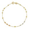 Pulsera Bolitas -Oro bajo-Sin Piedra-PU8017 sinpiedra