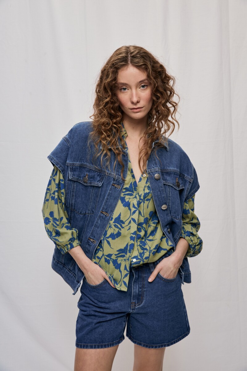 CHALECO RETON Azul