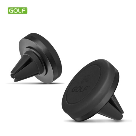 Soporte Magnético de Celular de 360° para Ventilación de Auto Golf GF-CH02 Negro