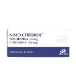 NIMOCEREBROL CJ X 30 COMPRIMIDOS única