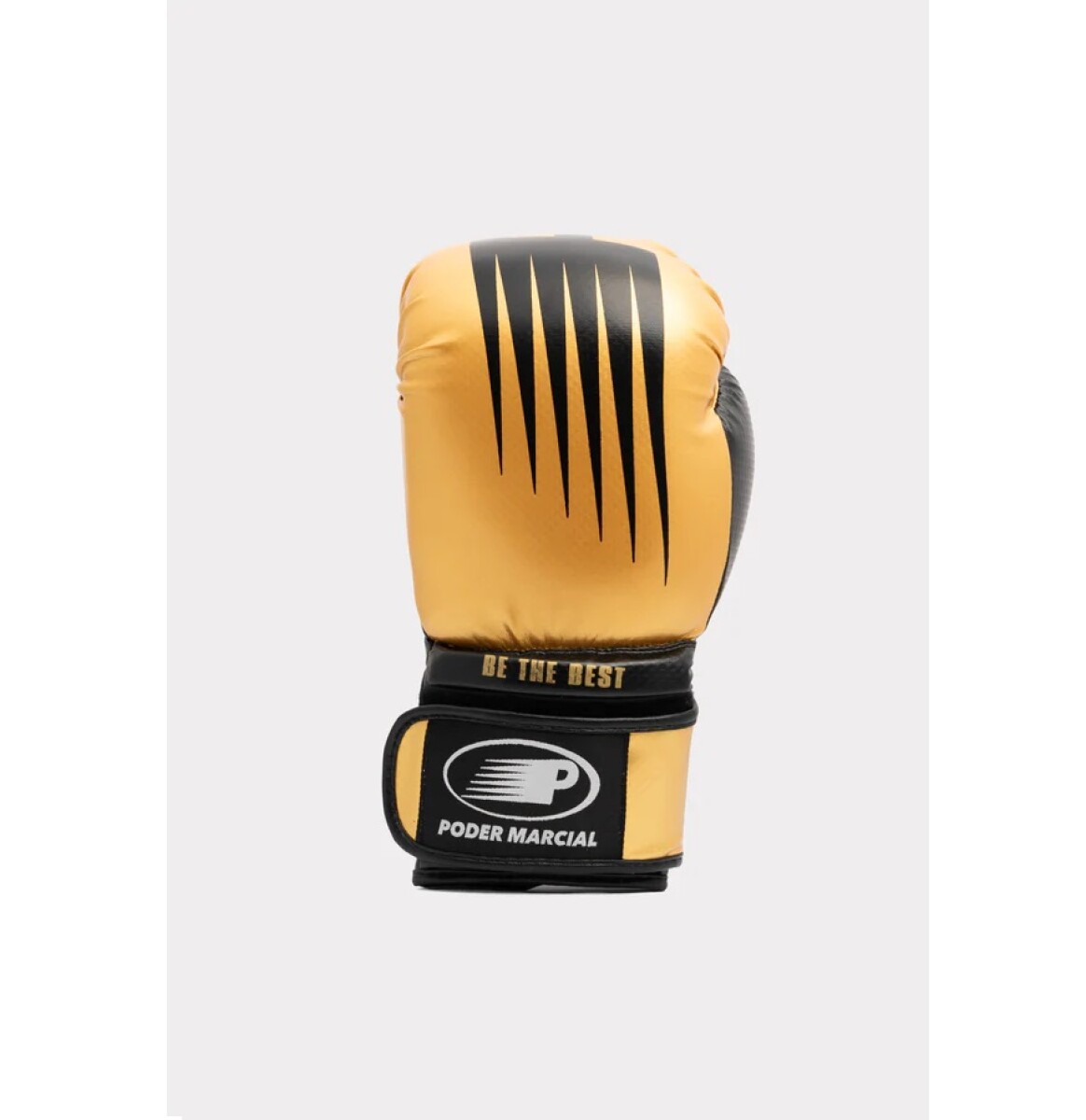GUANTILLA BOXEO DORADO Y NEGRO TALLE L 