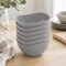 Set x6 Bowls de plástico 300ml GRIS