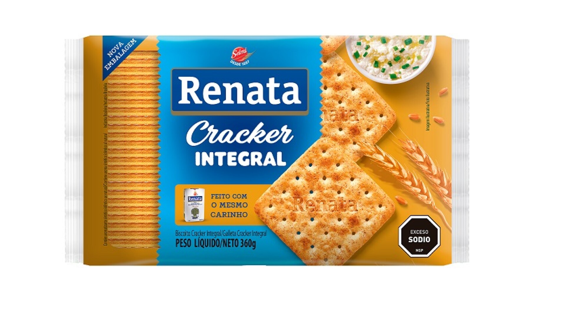 GALLETA RENATA 360G INTEGRAL 