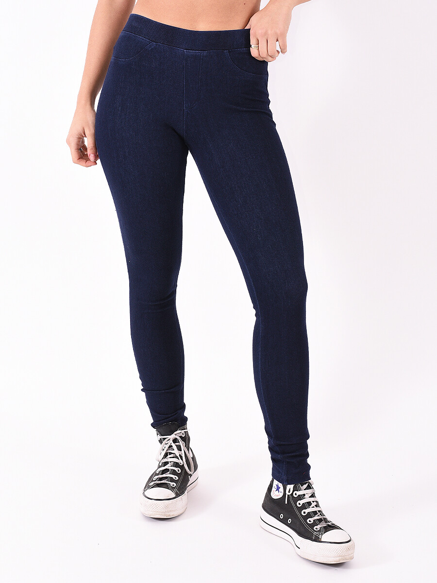 JEGGING JEANS - AZUL OSCURO 