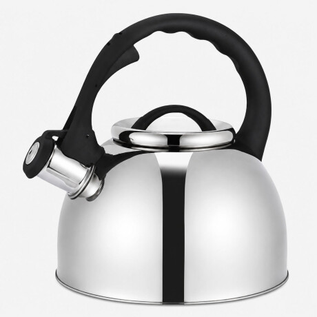 Caldera Pava Silbadora 2.5Lt en Acero Inox Cuori Caldaia Plateado