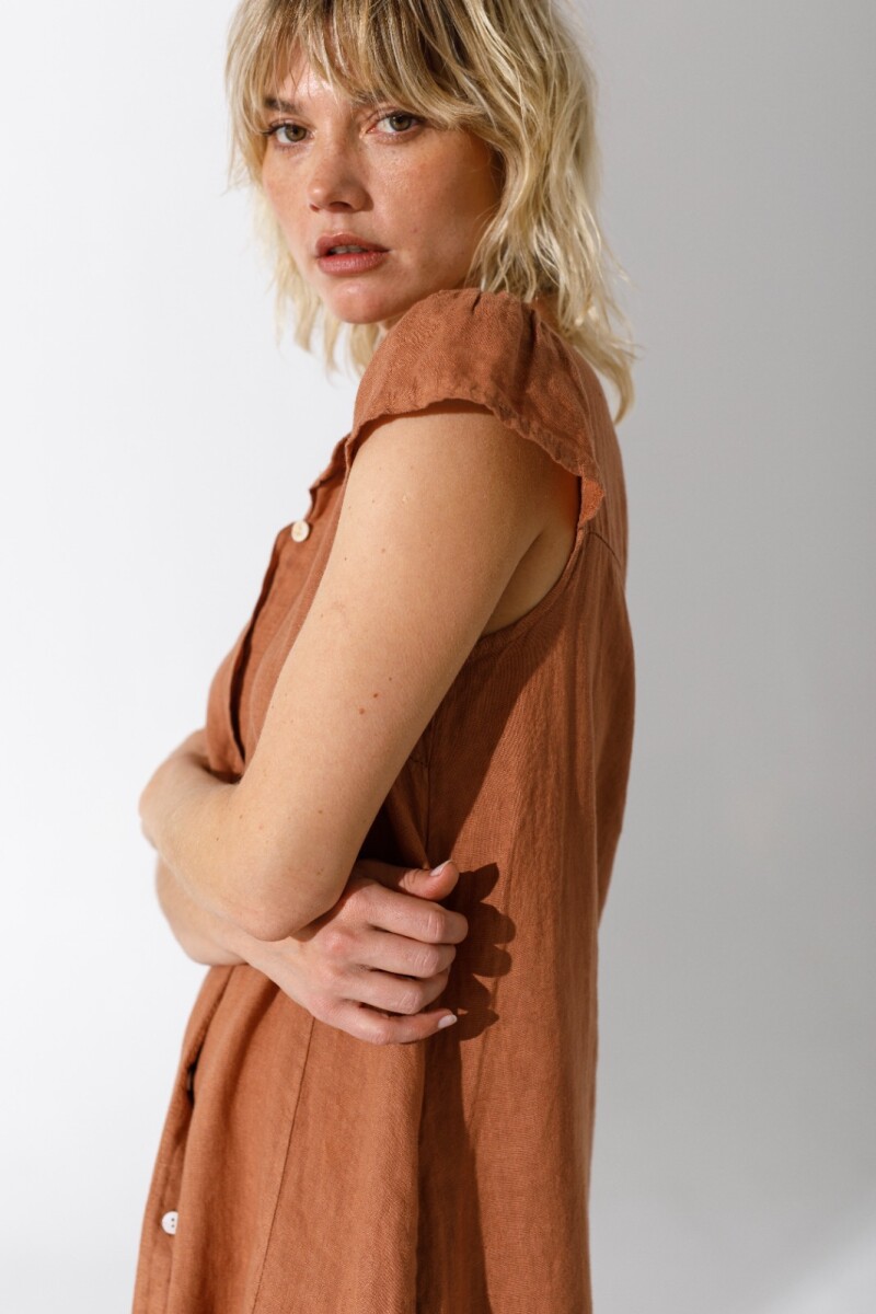 Vestido New Budha Camel