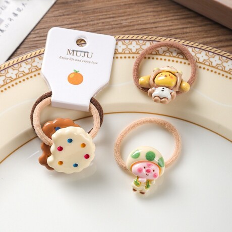 Set De 2 Colitas Marrón Set De 2 Colitas Marrón