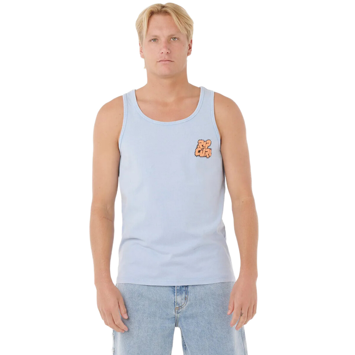 Musculosa Rip Curl Raw Energy Bubble - Celeste 