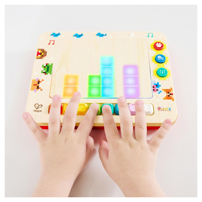 Piano mini con iluminación Pixel Art Hape Piano mini con iluminación Pixel Art Hape