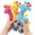 Peluche Mascota Jirafa Sonido Perros Gatos Cuerda Resistente Color Variante Amarillo