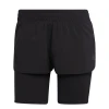 Short Adidas Run Icons 2IN1 Negro