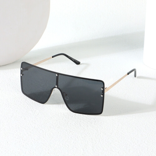 Lentes De Sol - Planos De Una Pieza - Negros Lentes De Sol - Planos De Una Pieza - Negros