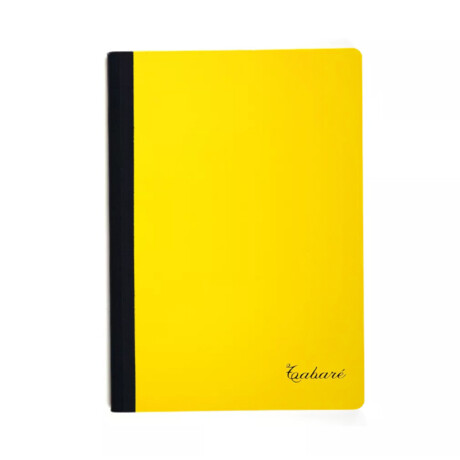 CUADERNOLA TABARÉ TAPA DURA - COSIDA - 96 HOJAS ROJO