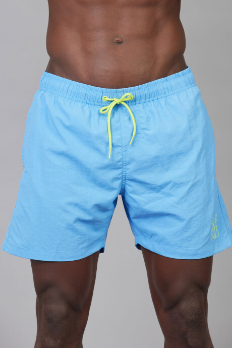 SHORT KYNES DIXIE Ceruleo