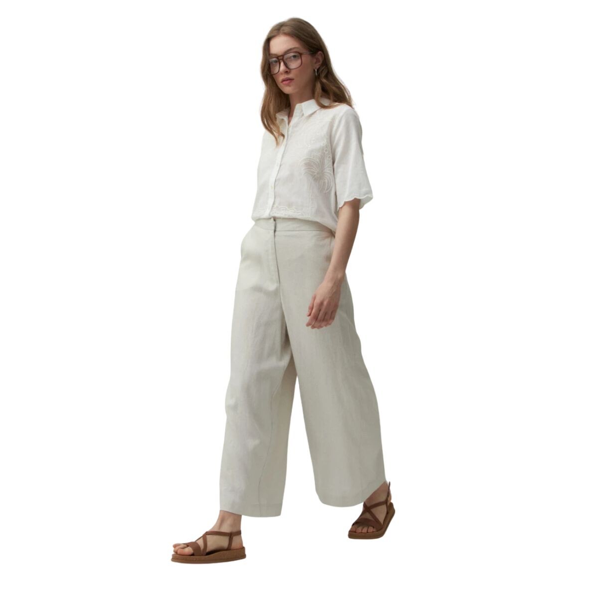 PANTALON ALESSIO XS-XXL - CRUDO 
