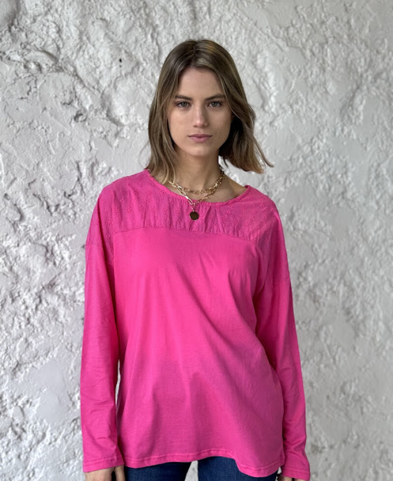 Blusa Kala fucsia