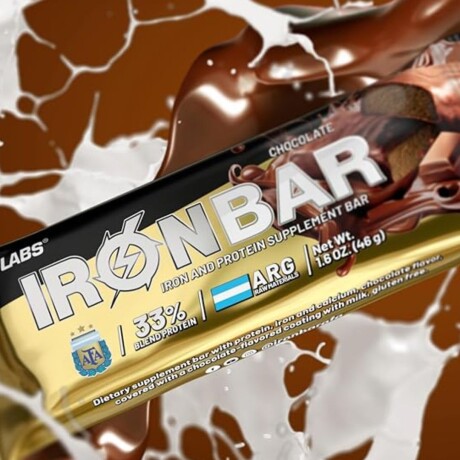 Barra Proteica Sin TACC Iron Bar Gentech Chocolate
