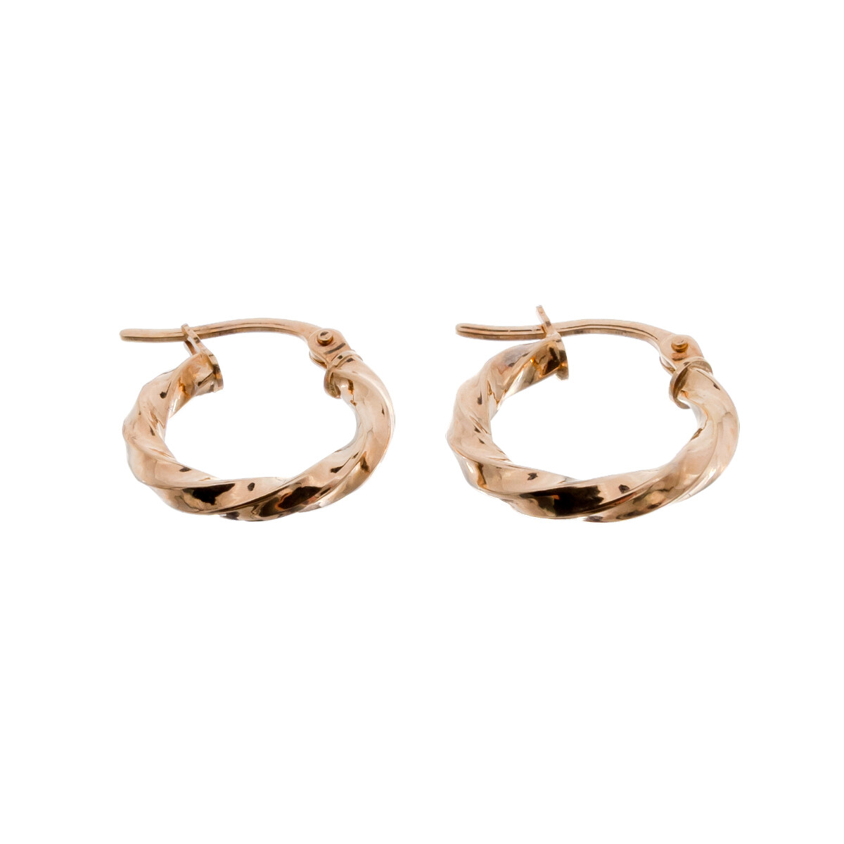 Par de aros 9 ktes. 