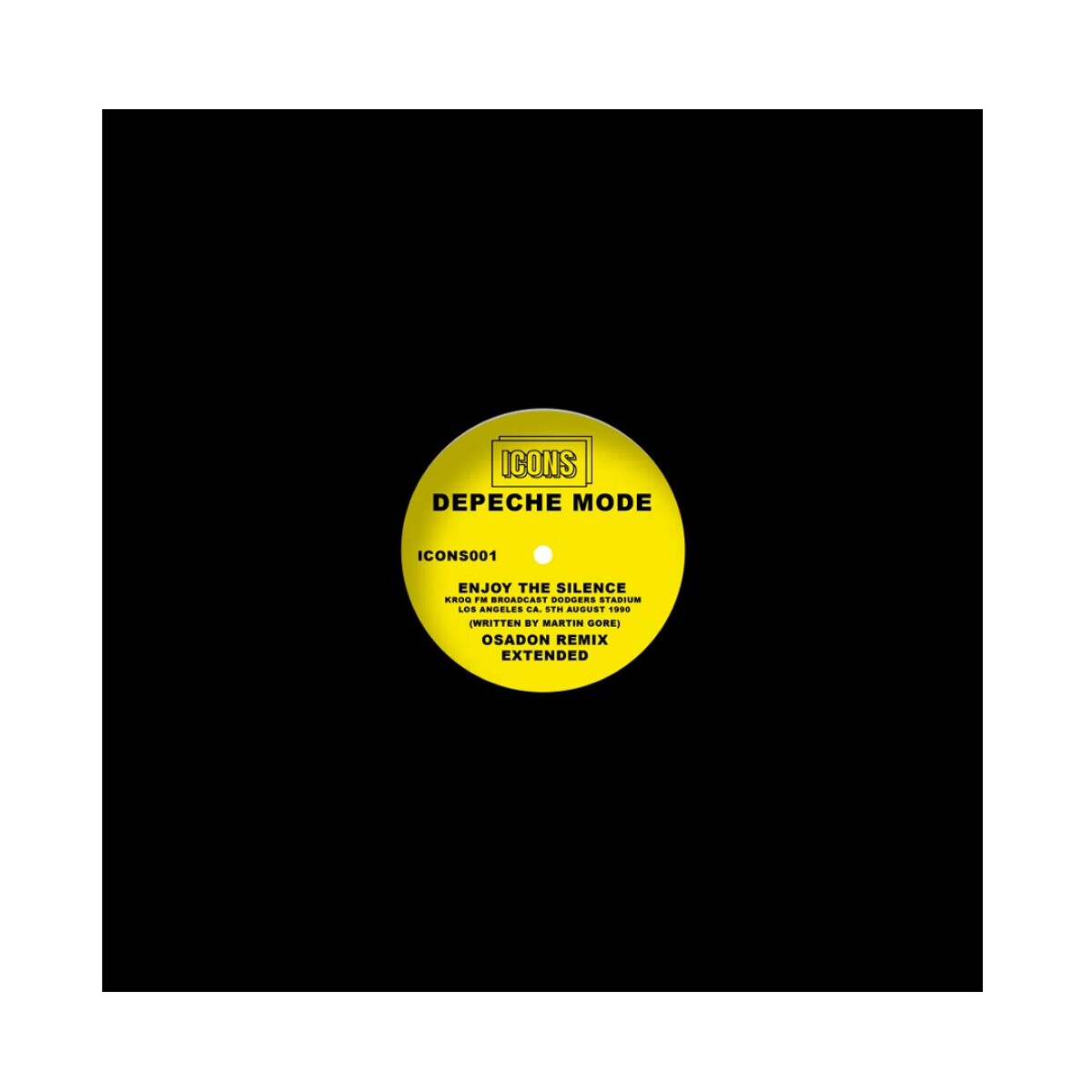 Depeche Mode - Enjoy The Silence (yellow - Vinilo 