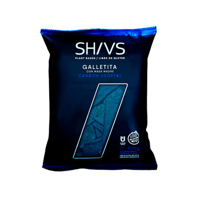 Galletas de carbon vegetal Shivs 100g Galletas Carbon Veg Shivs 100g