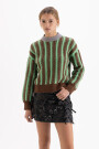 SWEATER ARROW Marron