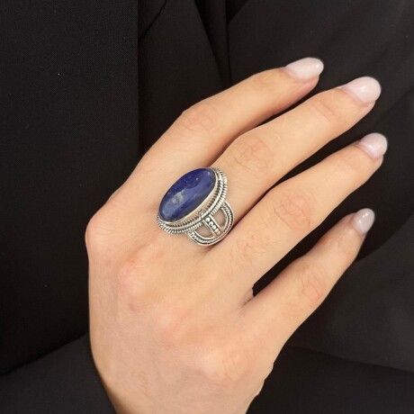 Anillo Baly Lapislazuli - Plata 925 Anillo Baly Lapislazuli - Plata 925