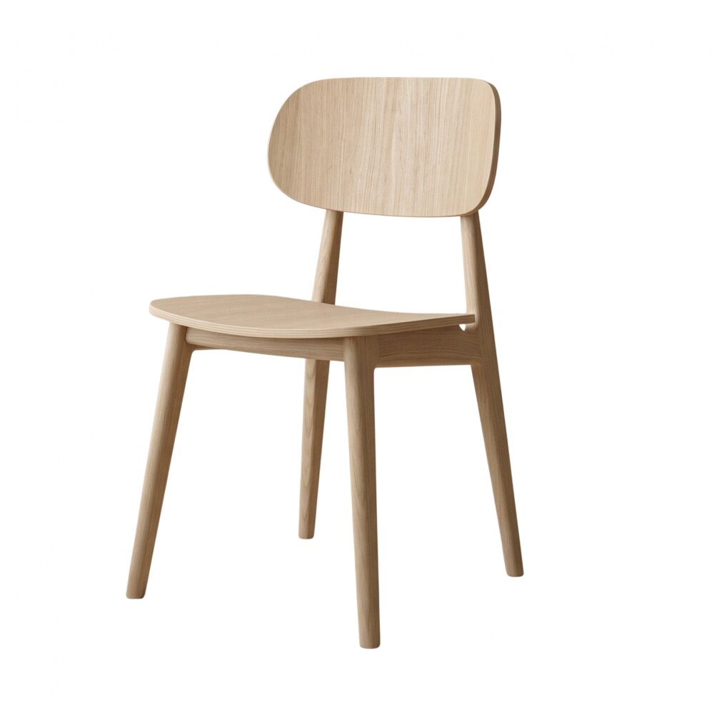 Silla de Comedor Madera natural Beige Lisboa - Origen Silla de Comedor Madera natural Beige Lisboa - Origen