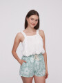 Musculosa Natasha Marfil / Off White