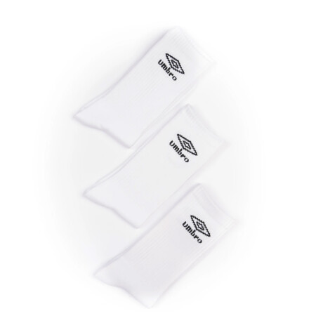 Medias de Hombre Umbro Sport Pack X3 Blanco