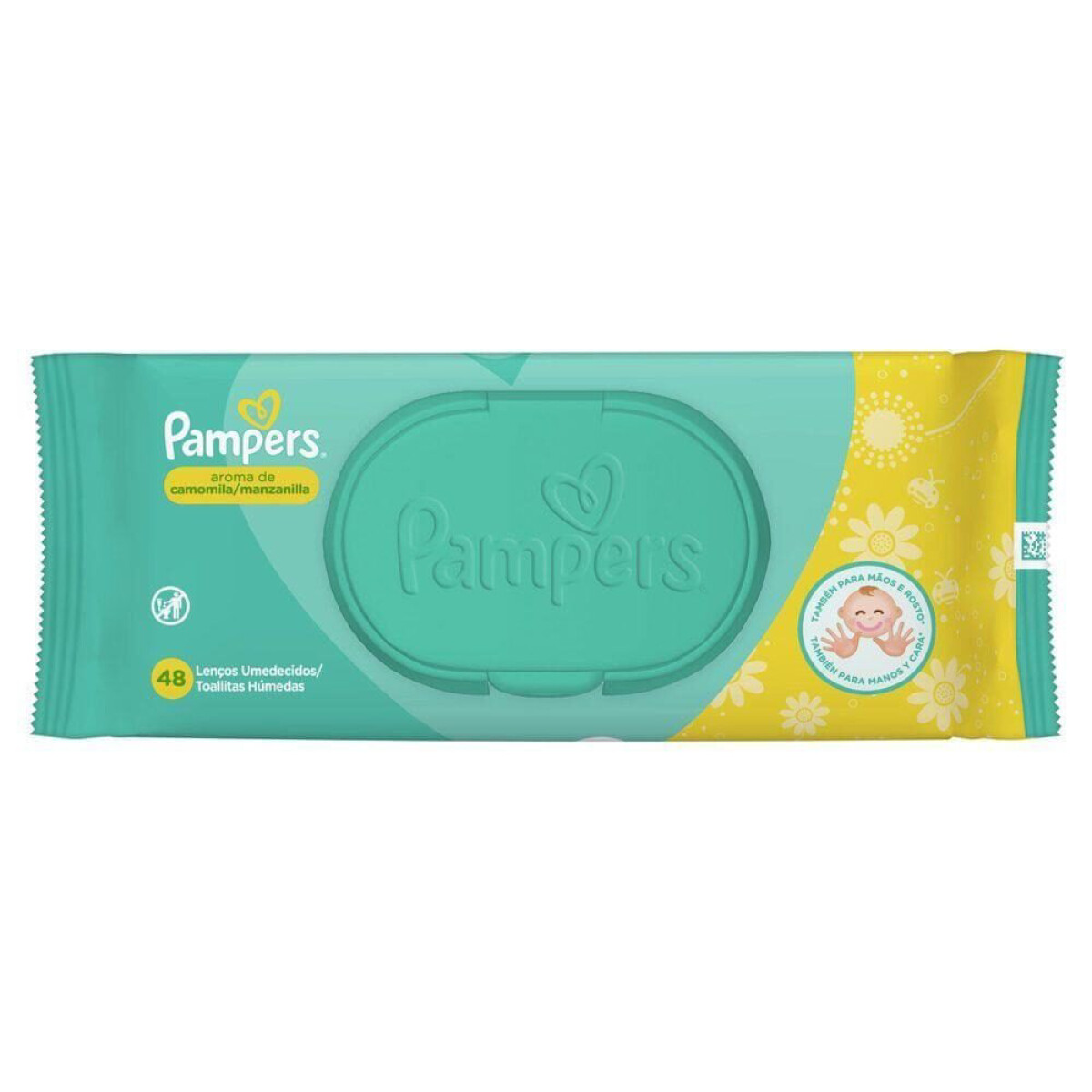 Toallitas Húmedas Pampers Menzanilla 48 Unidades 
