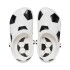 Classic Soccer Ball Clog K - Niños White/black