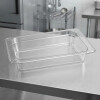 Cuba rechaud transparente 1/2 6.5 cm Cuba rechaud transparente 1/2 6.5 cm